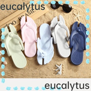 Eucalytus1 รองเท้าแตะฟลิปฟลอป กันลื่น เหมาะกับฤดูร้อน สําหรับห้องน้ํา โรงแรม ท่องเที่ยว