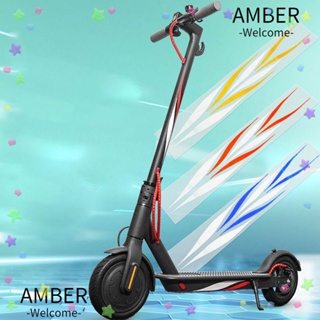 Amber สติกเกอร์สะท้อนแสง กันน้ํา เตือน PVC สําหรับขับขี่กลางคืน