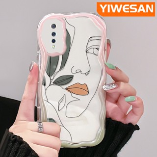 เคสโทรศัพท์มือถือ ซิลิกาใส แบบนิ่ม กันกระแทก สําหรับ VIVO S1 Pro