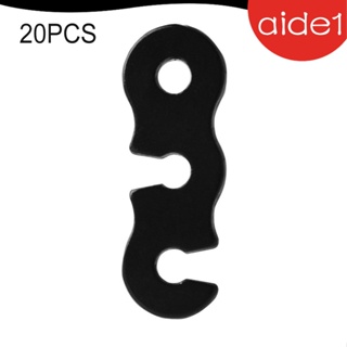 ตัวปรับความตึงเชือกเต็นท์ ขนาดเล็ก 1/2/3 อุปกรณ์เสริม สําหรับตั้งแคมป์ เดินป่า กลางแจ้ง 20 ชิ้น