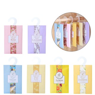 ถุงหอมอโรมา กลิ่นดอกกุหลาบ ลาเวนเดอร์ 6 ชิ้น