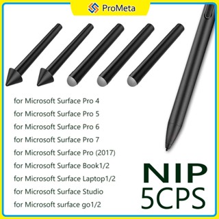 5pcs Surface Pen Tip หัวปากกา ปากกา HB 2H Replacement Microsoft Surface Pro X/9/8/7/6/5/4/Book/Go/Laptop Stylus Nib