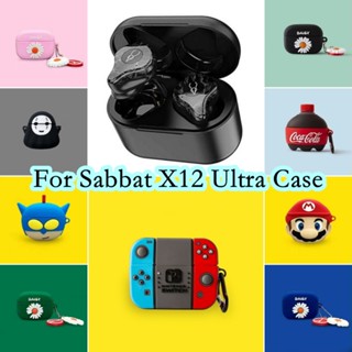 【พร้อมส่ง】เคสหูฟัง แบบนิ่ม ลายการ์ตูน สําหรับ Sabbat X12 Ultra Sabbat X12 Ultra