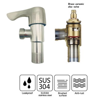 ขายดี SUS304 แปรงวาล์วทําความร้อน ทรงสามเหลี่ยม อุปกรณ์เสริม สําหรับอ่างล้างหน้า ห้องน้ํา