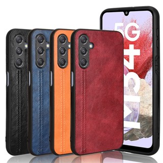 เคสโทรศัพท์มือถือหนัง PU แบบแข็ง สําหรับ Samsung Galaxy M34 5G M34 5G 2023 SM-M346B M 34