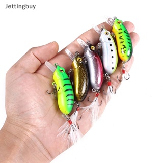 [Jettingbuy] เหยื่อตกปลาประดิษฐ์ แบบแข็ง 6 ซม. 10 กรัม 1 ชิ้น พร้อมส่ง