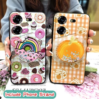 glisten Cute Phone Case For Tecno Pova5 4G Anti-knock Silicone Anti-dust Durable Kickstand Waterproof Dirt-resistant Back Cover