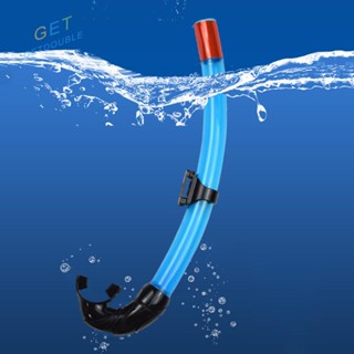 [Getdouble.th] ท่อหายใจ แบบซิลิโคน สําหรับดําน้ํา