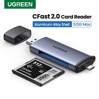 Ugreen การ์ดรีดเดอร์ USB3.0 Type-C เป็น CF สําหรับแล็ปท็อป HD CFast2.0