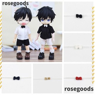 Rosegoods1 เนคไทโบว์ เครื่องแบบ 5 สี อุปกรณ์เสริม