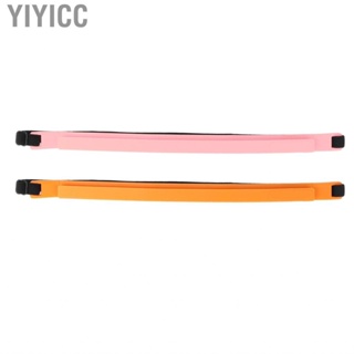 Yiyicc Stretchy Sweatband Headbands  Elastic Sports Headband Lightweight Smooth Surface Breathable Exercise Silicone for Indoor Outdoor