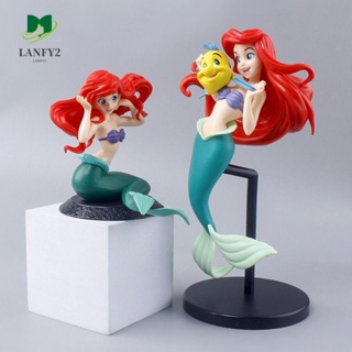 Alanfy โมเดลฟิกเกอร์ PVC รูปเจ้าหญิงนางเงือก Q Posket Princess Mermaid ของเล่นสําหรับเด็ก