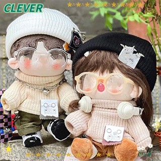 Clever เสื้อกันหนาว คอสูง ผ้าฝ้าย ขนาด 20 ซม. สําหรับตุ๊กตา