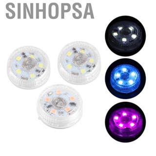 Sinhopsa Car Touch Light ABS Auto   Stick Ambient Lamp High Brightness Built-In Button  with