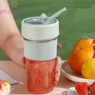 【COLORFUL】Portable Juicer for Fruits and Vegetables Travel Companion for Juicing on the Go