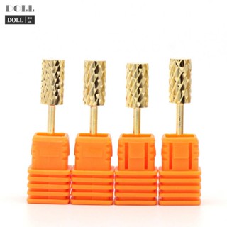 ⭐24H SHIPING ⭐Premium Gold Tungsten Steel Nail Mill Cutter Smooth and Flawless Nail Art