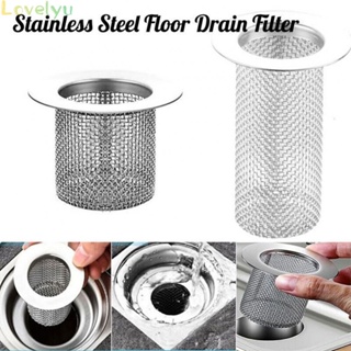 ⭐24H SHIPING ⭐Floor Drain Filter Bath Stopper Bathroom Hair Catcher Shower Room Silver