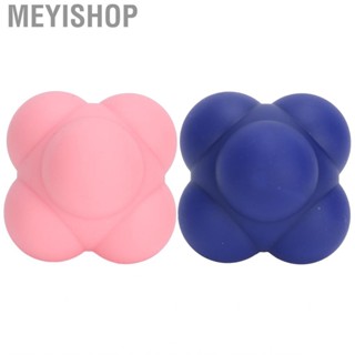 Meyishop Bounce Reaction Ball  Coordination Training 2.8 X 2.8in Speed Silicone for Exercises and