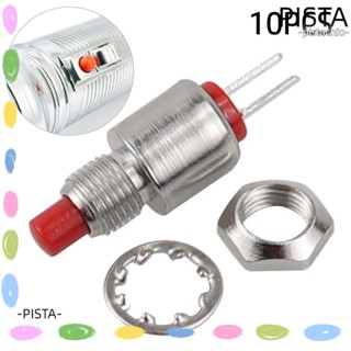 Pista สวิตช์พาวเวอร์สตาร์ท ขนาดเล็ก AC 0.5A 125V DS-402 10 ชิ้น