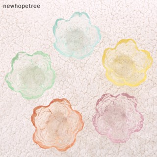 [newhopetree] จานแก้ว ขนาดเล็ก สไตล์นอร์ดิก ญี่ปุ่น สําหรับใส่ซอส ไอศกรีม ผลไม้ ซาลา พร้อมส่ง