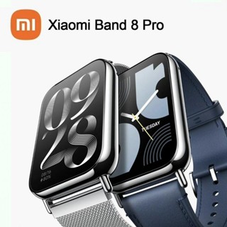 Xiaomi Band 8 Pro 1.74 นิ้ว AMOLED หน้าจอโค้ง GPS ออกซิเจน มอนิเตอร์ แบตเตอรี่ 14 วัน สมาร์ทแบนด์ 8 Pro NFC CN Version