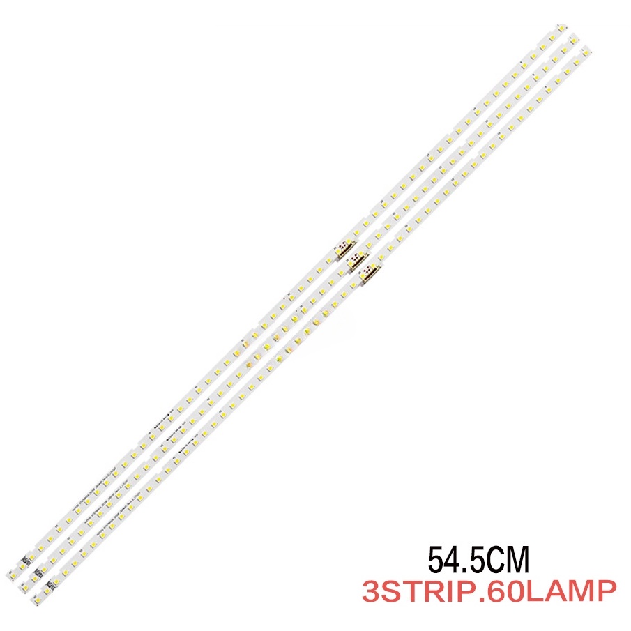 3pcsLED Backlight Strips Samsung UA75RU7100 UN75NU6950 แถบแสง STS750A26-3030F BN96-46078A หลอดไฟ