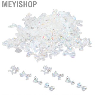 Meyishop Resin Nail  Bowknot Art Faux Decal