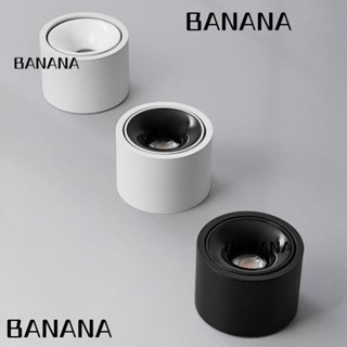 Banana1 ไฟดาวน์ไลท์ LED ทรงกลม คุณภาพสูง 5 7 10W ไม่เปิด สําหรับติดเพดาน ห้องนอน