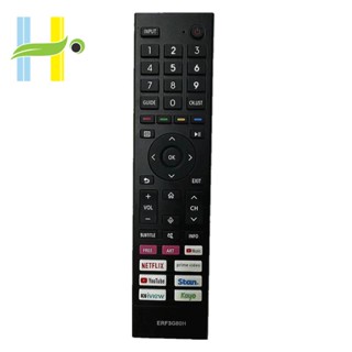 รีโมตคอนโทรล ERF3G80H สีดํา สําหรับ Hisense Smart LED TV A7G U7G Series 55U7G 65U7G 43A7G 50A7G 1 ชิ้น