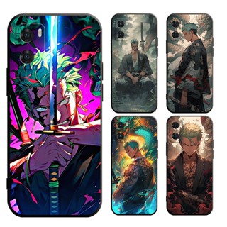 OPPO RENO 8T 4G 5G RENO 7 7Z RENO 6Z 6PRO เคสโทรศัพท์มือถือแบบนิ่ม ลายวันพีซ Roronoa Zoro สําหรับ