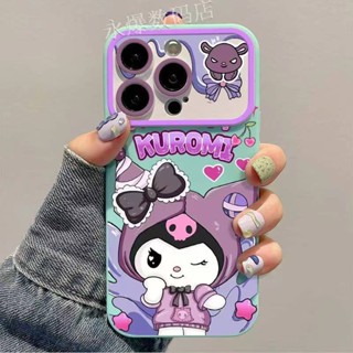 เคสมือถือ แบบนิ่ม ลายคุโรมิ สําหรับ Apple 14 Pro Max Iphone 13 Pro 12 11 7p 10 P3