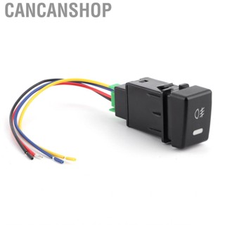 Cancanshop Front Fog Light Switch  Reliable Button for MU-X-ON