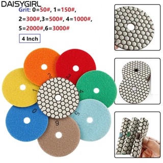 【DAISYG】Diamond Dry Polishing Pad Good Luminosity Ceramic Tiles For Granite Marble