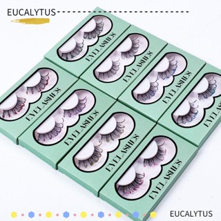 Eutus ขนตาปลอม ขนมิงค์ปลอม แฮนด์เมด