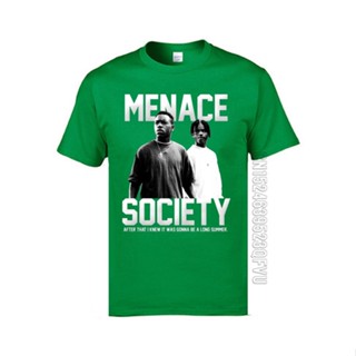 Menace Society เสื้อท็อปส์ สีเขียว &amp;amp; เสื้อยืดกันหนาว พิมพ์ลาย Than Steven Seagal ขนาดใหญ่ สําหรับผู้ชาย