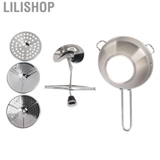 Lilishop Manual Jams Masher Stainless Steel  Mixer Jam Grater Potato Masher Potato