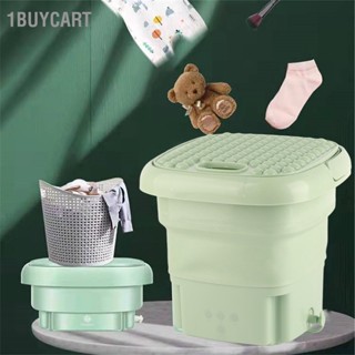 1Buycart เครื่องซักผ้าพับได้แบบพกพา 3 โหมด Deep Cleaning Half Automatic Wash and Dump Washer US Plug 110‑240V