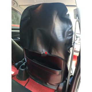 ผ้าคลุมเบาะรถยนต์ PU 3 ชิ้น กันน้ำ กันรอย กันเปื้อน นักวิ่ง Waterproof Car PU Seat Cover Pet Dog Cat Showroom ALPHA 2470