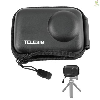 TELESIN Sports Camera Case Digital Camera Case Portable Storage Bag for Camera Protective Bag for Digital Camera with Semi-open Design Compatible with DJI Osmo Action3