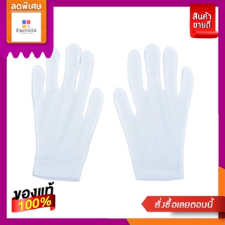 ถุงมือผ้า ทีซี FITT ขาว  FITT WHITE PC FABRIC GLOVES