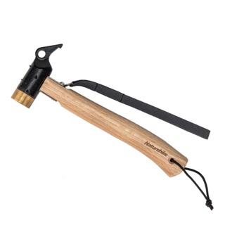 มีดพก ค้อน สำหรับตอกสมอ Naturehike Solid Wood Handle Camping Hammer (รับประกันของแท้ศูนย์ไทย)