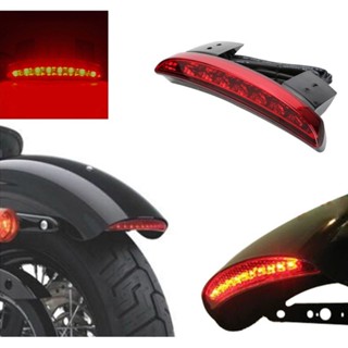 Pop ไฟท้ายรถจักรยานยนต์ LED สีแดง สําหรับ Touring Sportster XL 883 1200 Caf