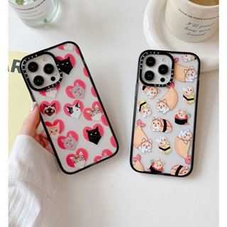 【Corgi Cat Head】เคสโทรศัพท์มือถืออะคริลิค ลายหัวแมว คุณภาพสูง สําหรับ iPhone 14 Pro Max 13 Pro Max 14 12 Pro Max 12 14Pro 13 14 plus 12Pro 11 13Pro