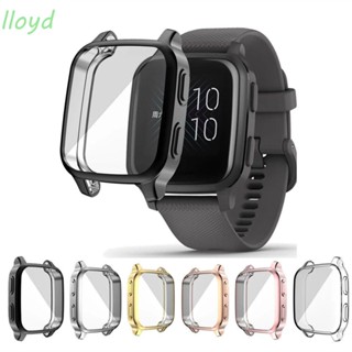 LLOYD Plating for Garmin Venu SQ Cover Shockproof Frame Bumper Shell Watches Protective Shell Anti-scratch Smart Watch Accessories Smart Watch Case TPU Screen Protector Electroplated Case Cover Bumper Protector/Multicolor