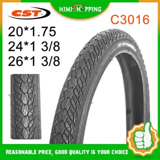 ยางนอกจักรยานเสือภูเขา CST 20 นิ้ว 26x1-3/8 20x1.75 MTB bike TYRE C3016 24x1 3/8 1 ชิ้น