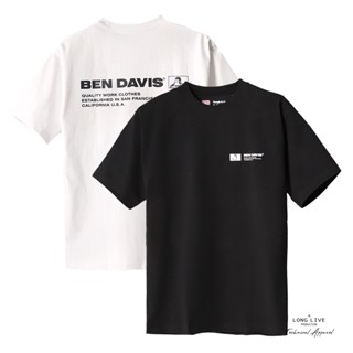 เสื้อยืดแขนสั้น ทรงหลวม พิมพ์ลาย Ben Davis