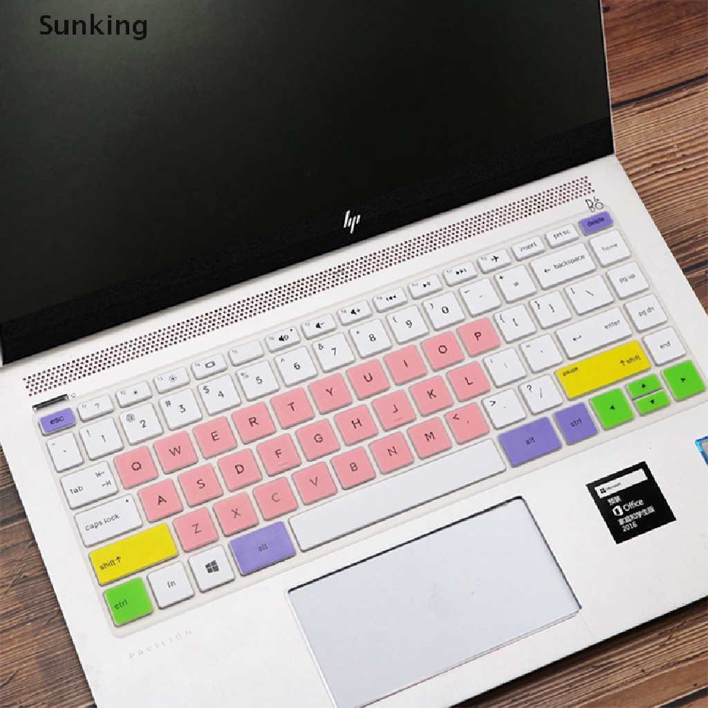 Sunking แผ่นครอบคีย์บอร์ดแล็ปท็อป สําหรับ HP Pavilion X360 14cd00073tx 14cd series