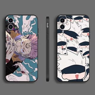 เคสโทรศัพท์มือถือ ซิลิโคนนิ่ม TPU กันรอยกล้อง ลายการ์ตูนมหาเวทย์ผนึกมาร Gojo Satoru สําหรับ Huawei P20 Pro P30 Pro P40 Lite Nova 7 8 SE