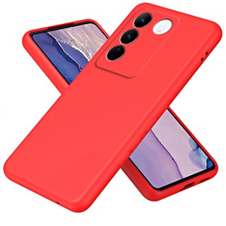 เคสซิลิโคนนิ่ม กันกระแทก หรูหรา สําหรับ Vivo V27 Pro V27e V25 V25e V23e 5G