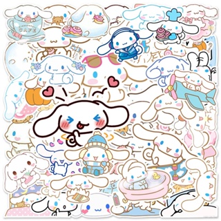 Ellen สติกเกอร์ ลายกราฟฟิตี้ Sanrio Cinnamon กันน้ํา สําหรับติดตกแต่งกระเป๋าเดินทาง กระเป๋าเดินทาง รถเข็น รถจักรยานยนต์ โน้ตบุ๊ก 50 ชิ้น